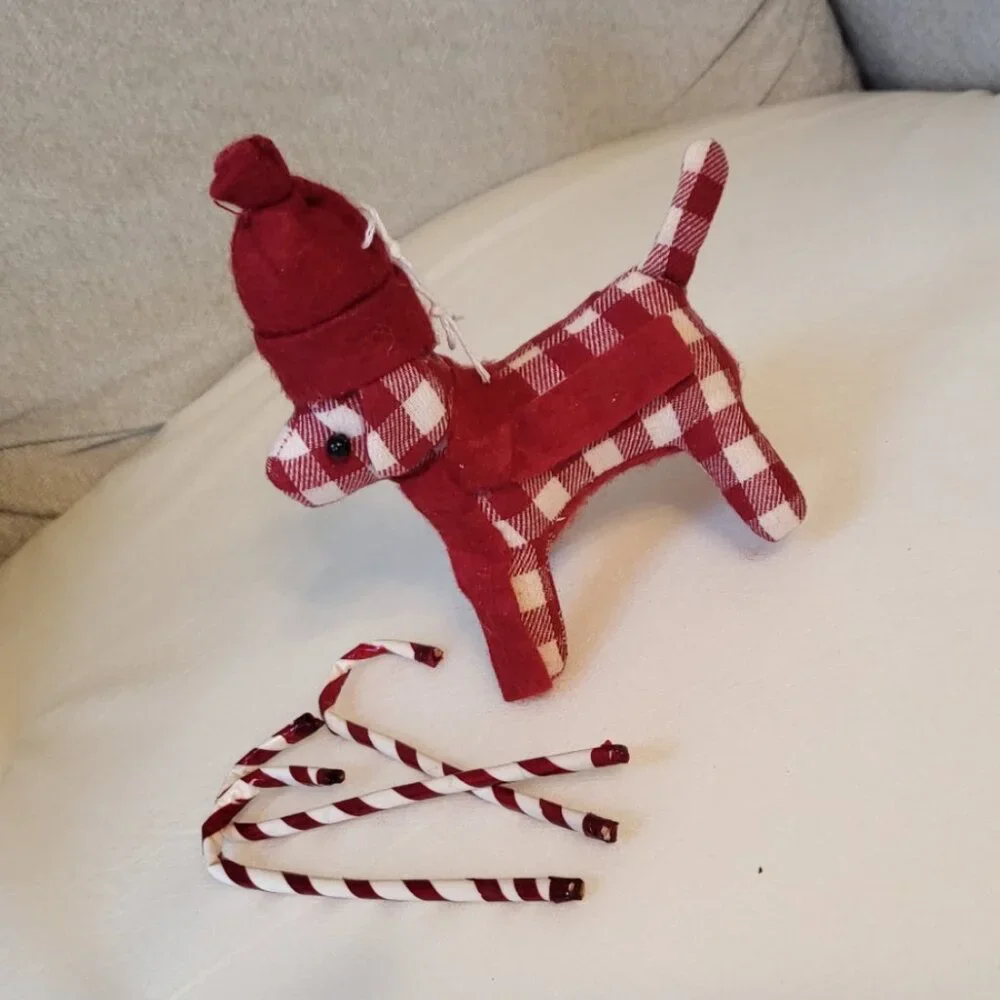 Holiday Time red plaid